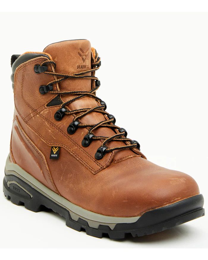 Hawx | Men's Enforcer Pro Work Boots - Soft Toe | Brown