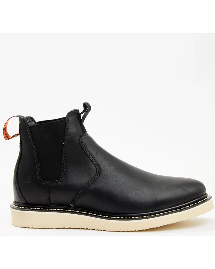 Hawx | Men's Wedge Chelsea Puncture Resistant Work Boots - Soft Toe | Black