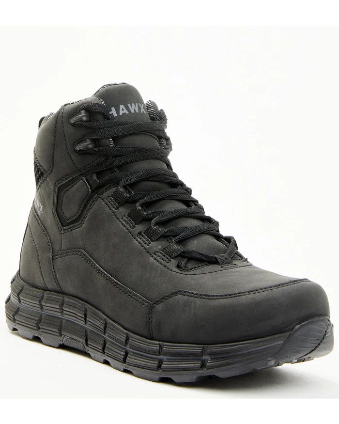 Hawx | Men's 6" Athletic Work Boots - Composite Toe | Black