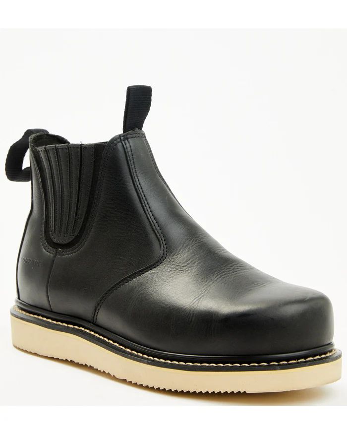 Hawx | Women's Chelsea Work Boots - Composite Toe | Black