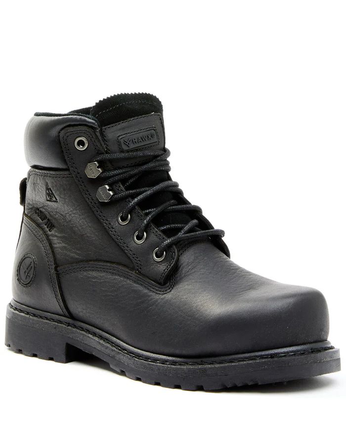Hawx | Women's Trooper Work Boots - Composite Toe | Black
