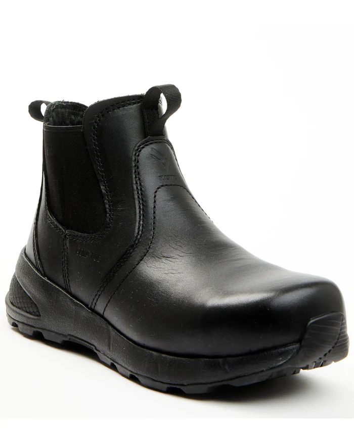 Hawx | Women's 6" Uniform Chelsea Work Boots - Composite Toe | Black